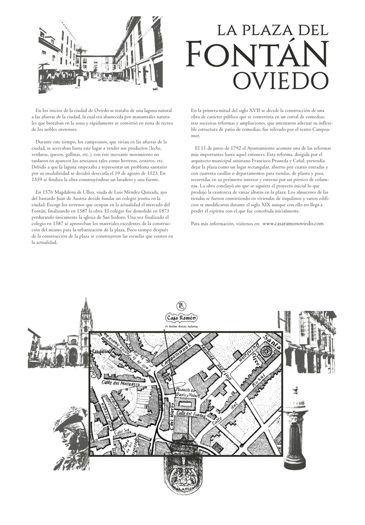Diseño Gráfico en Oviedo Asturias. Diseñador Gráfico. Diseño de Cartas para Restauración